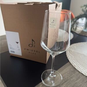 Clear Wine Glass